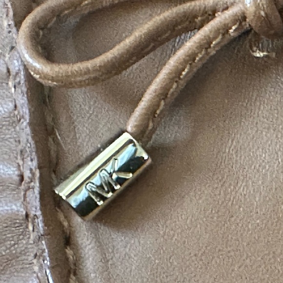 Michael Kors Sutton Brown Leather Loafers Sz 8.5 - Picture 8 of 12